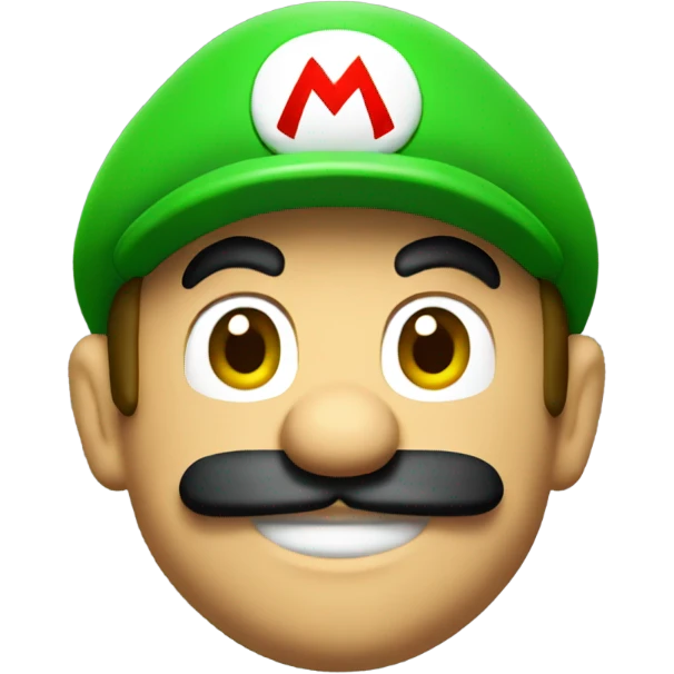 Green Mario emoji