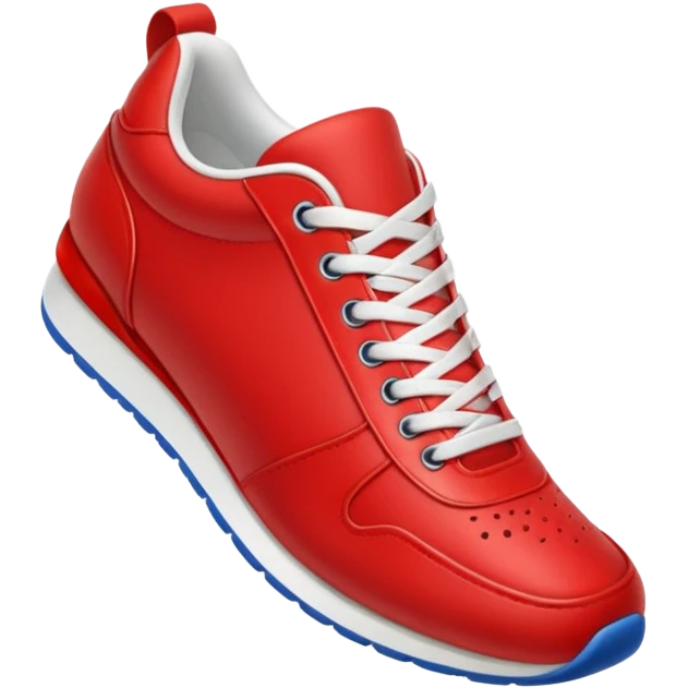 Red sneaker emoji