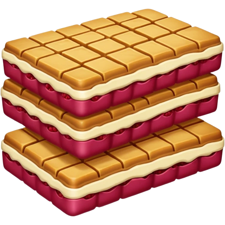 Raspberry Jam Center Bars emoji
