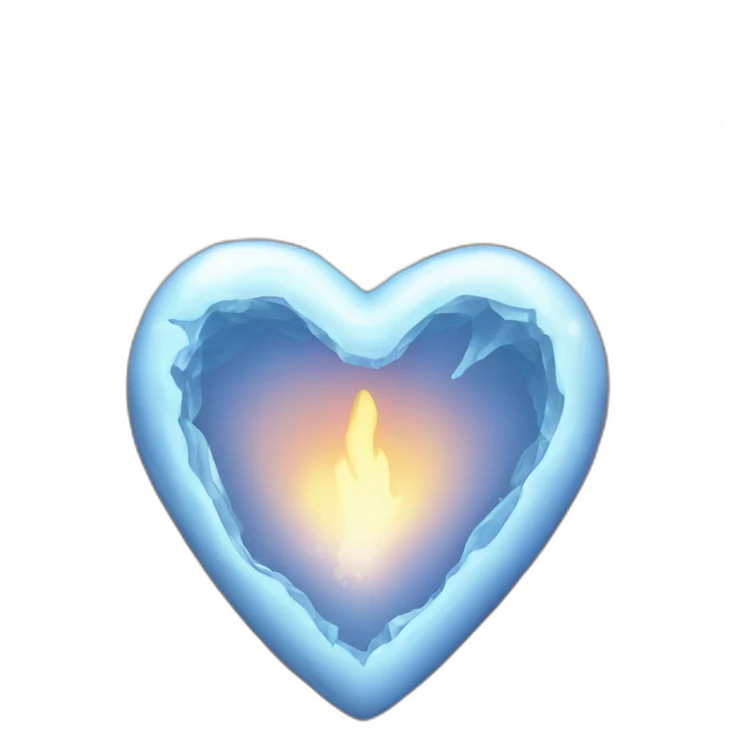 Ice hearth  emoji