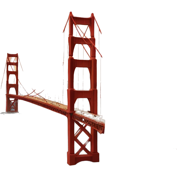 golden gate bridge  emoji