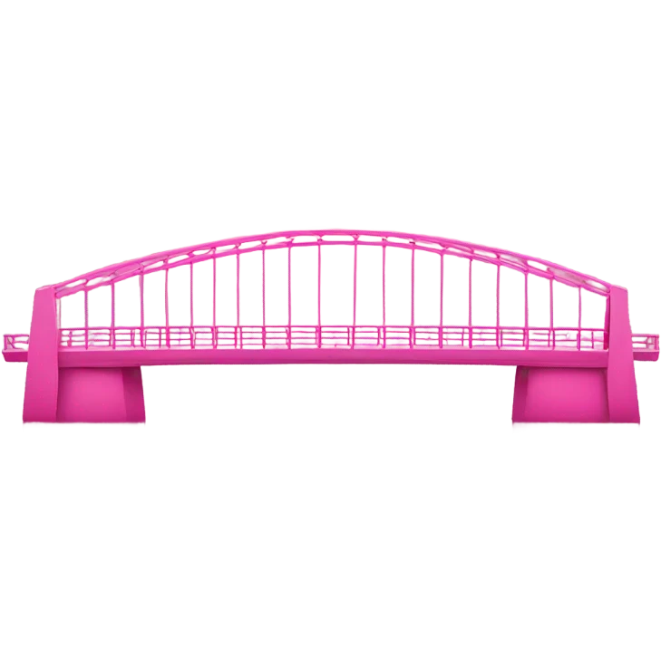 pink bridge emoji