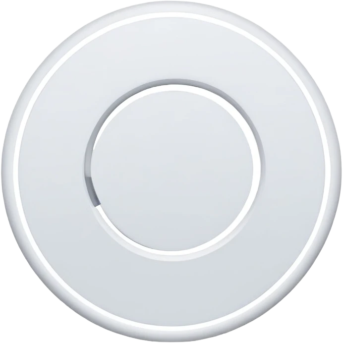 make a white circle with a line through it emoji