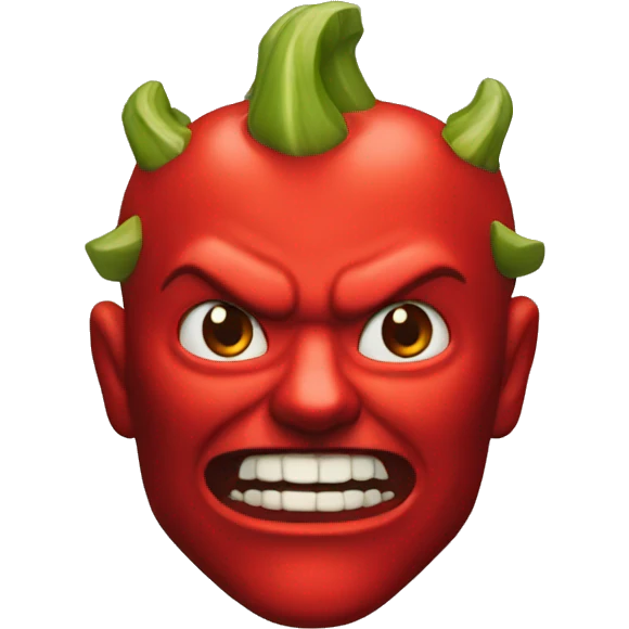  del diablo rojo emoji