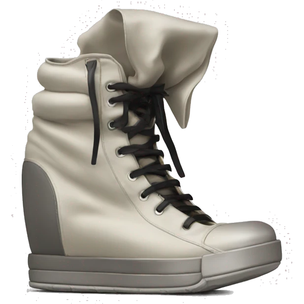 rick owens shoe geobasket emoji