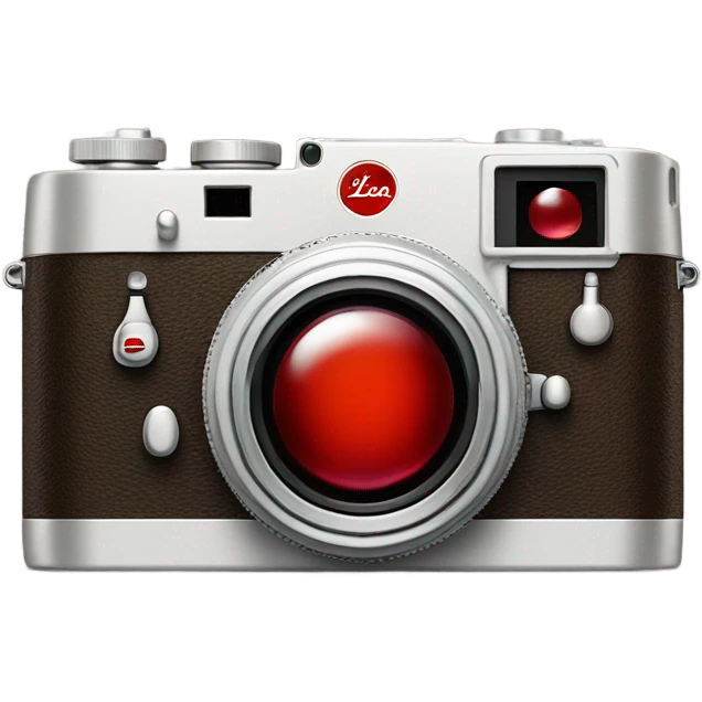 Leica camera emoji