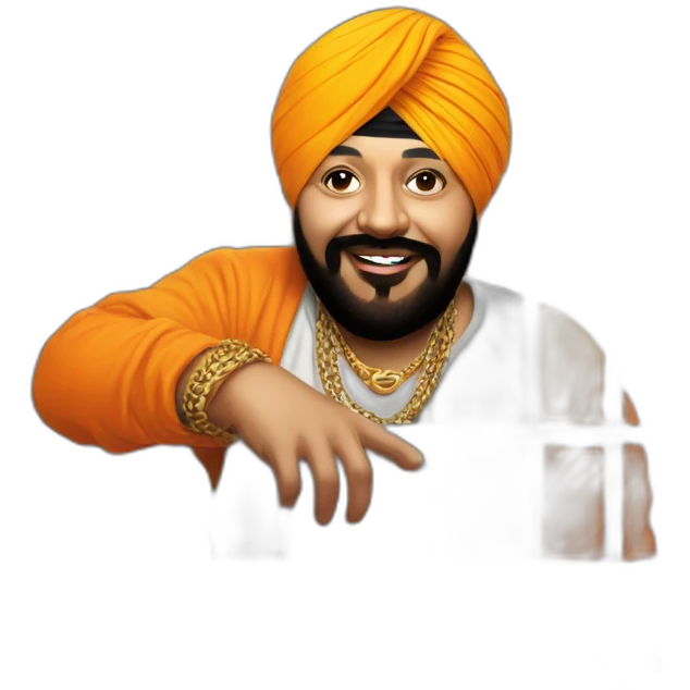 Daler mehndi in prison emoji