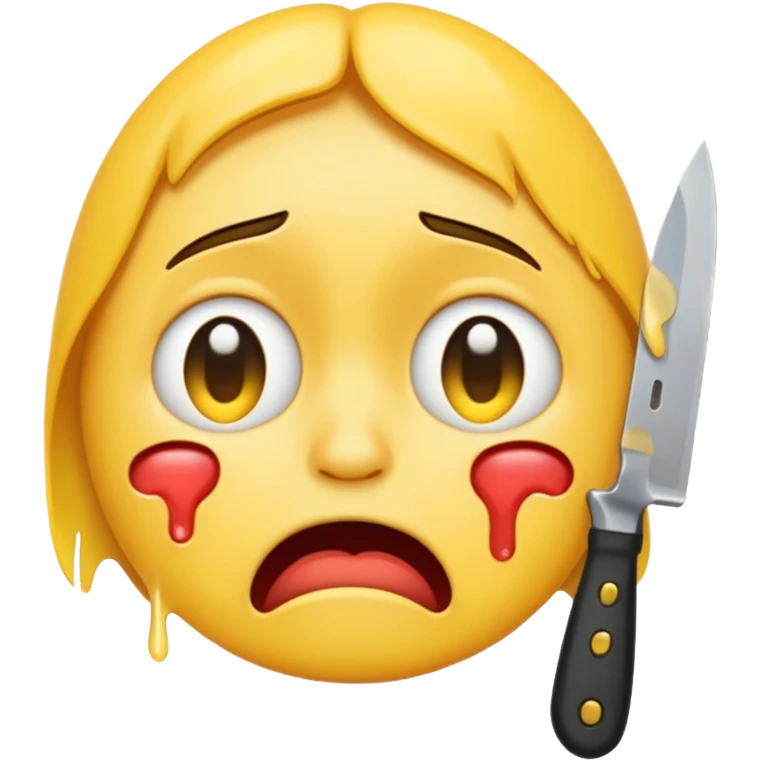 emoji killing itself  emoji