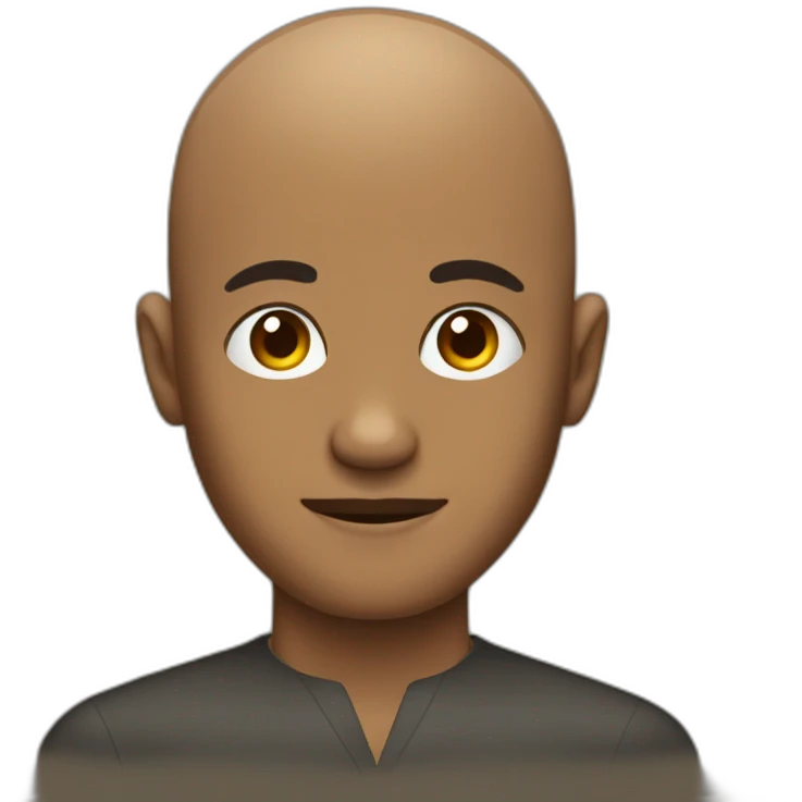 metisse man bald emoji