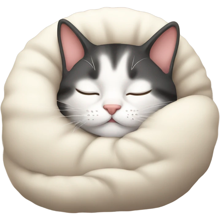 Cat sleep emoji