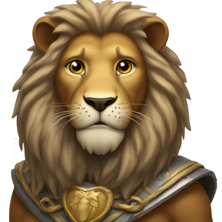 Lion heart emoji