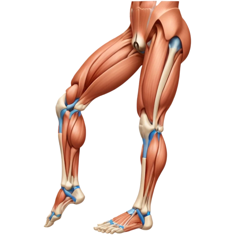 Create leg muscles emoji