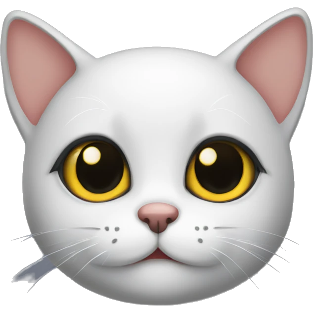 Cute black cat emoji