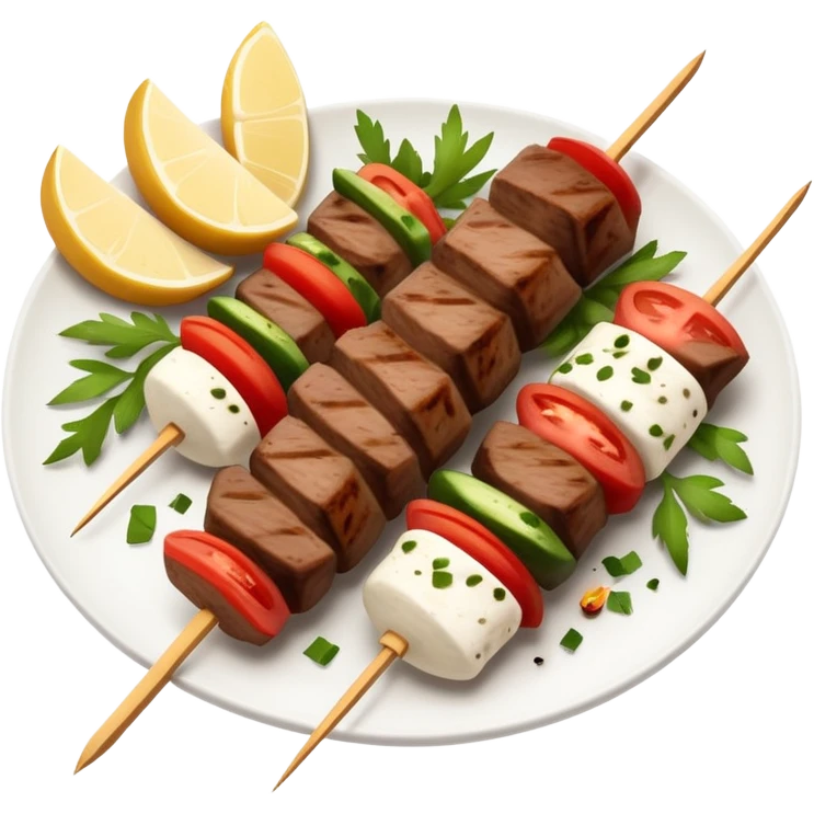 Beef souvlaki  emoji