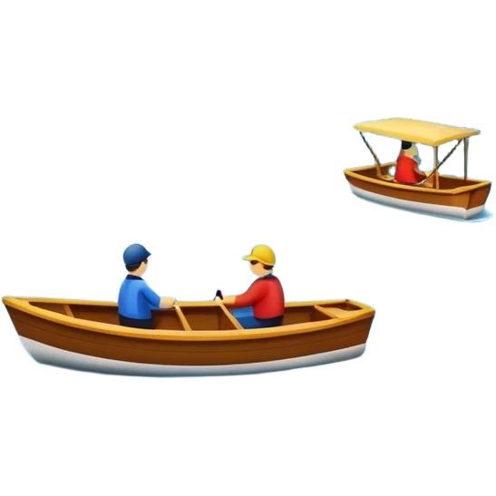 Boating on the park's lake emoji