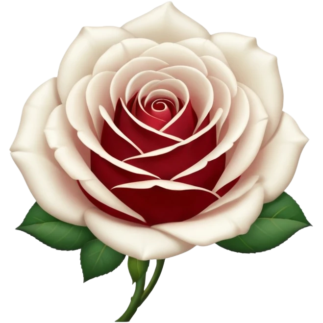 White rose emoji emoji