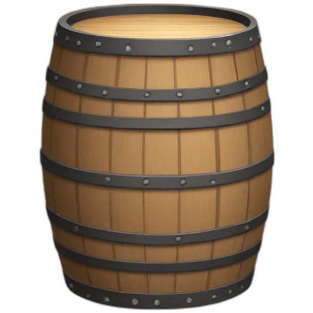 open beer barrel emoji