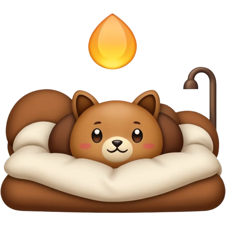Cozy Brown emoji