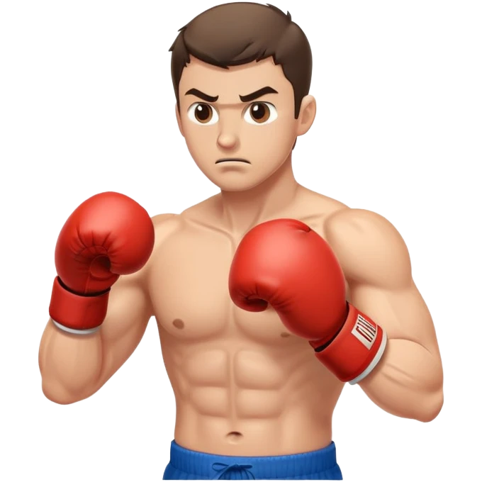 guy boxing emoji