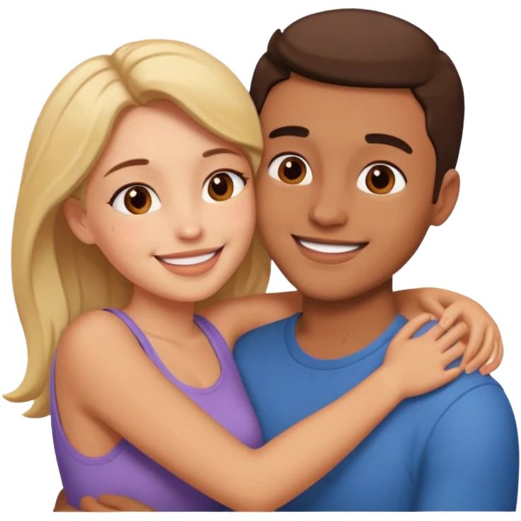 Two people making sex emoji