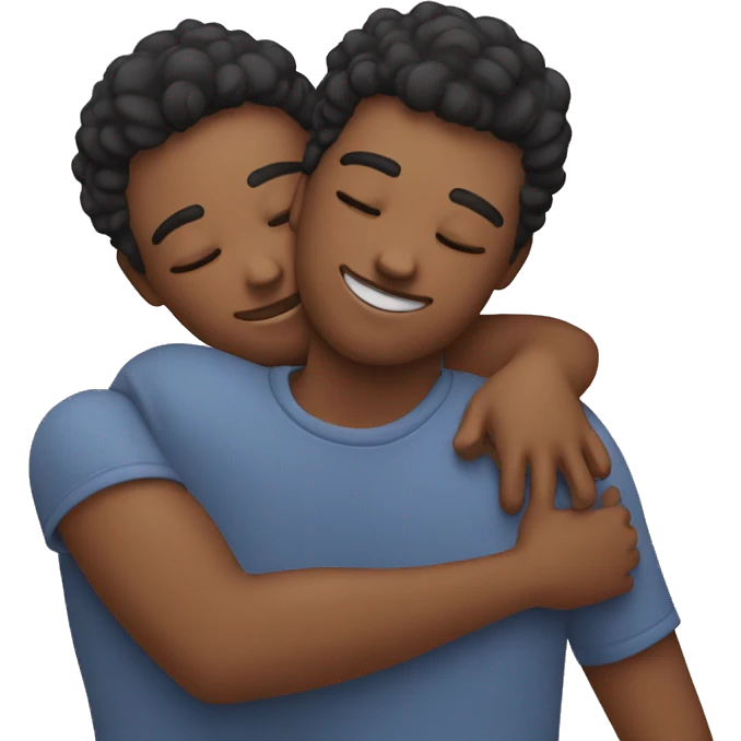 person hugging themself emoji