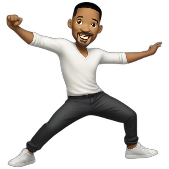 will smith dancing emoji