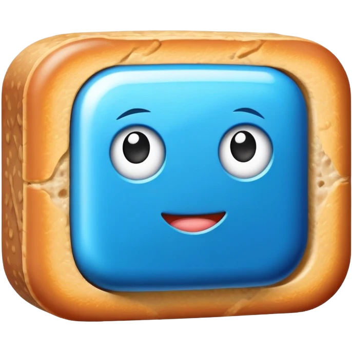 spam blue emoji