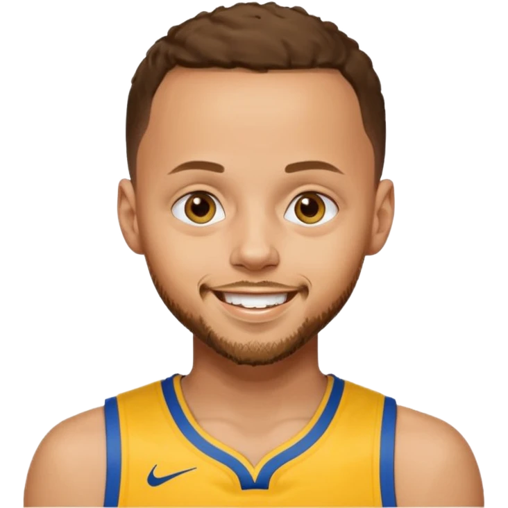 Zesty cute beautiful Stephen curry emoji