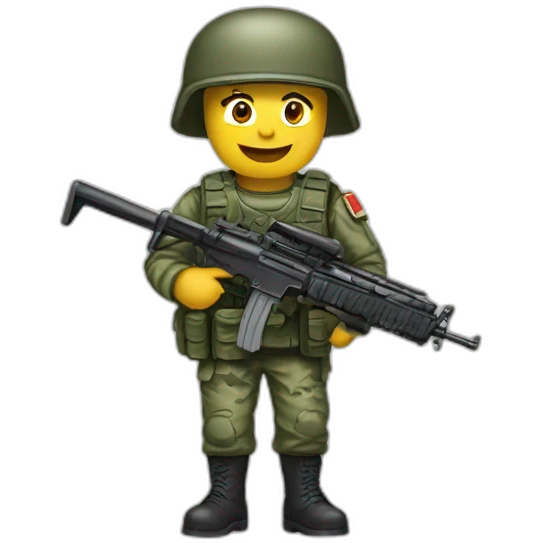 militar tactico emoji