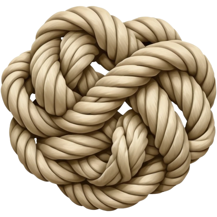 untangling a knot emoji