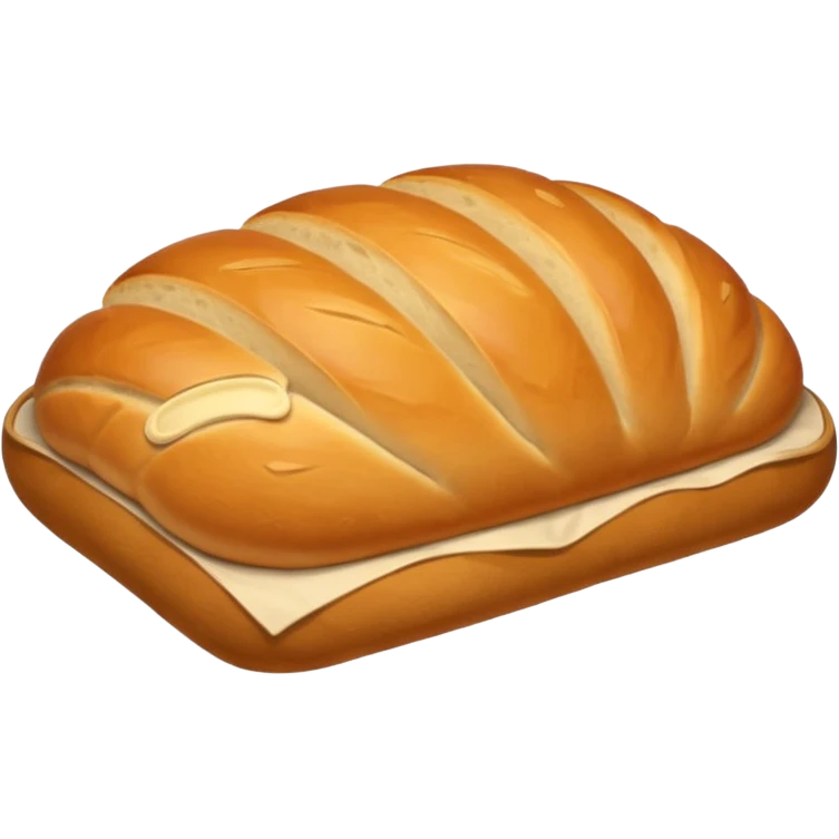 bread loaf taking a nap emoji