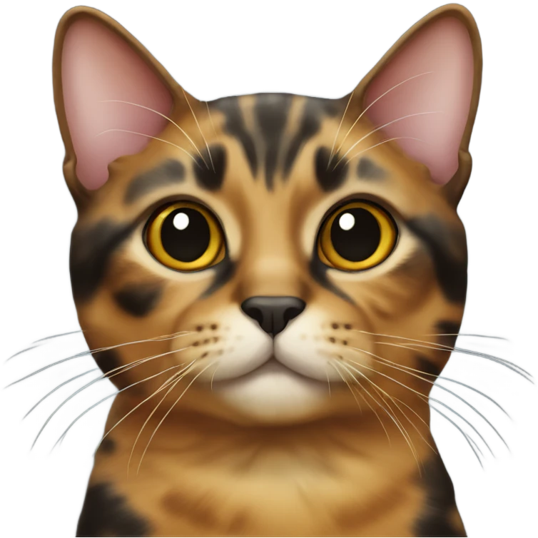 Tortishell cat emoji