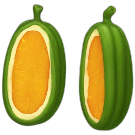 orange-pickle emoji