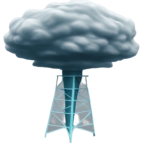Cyclone on radar  emoji