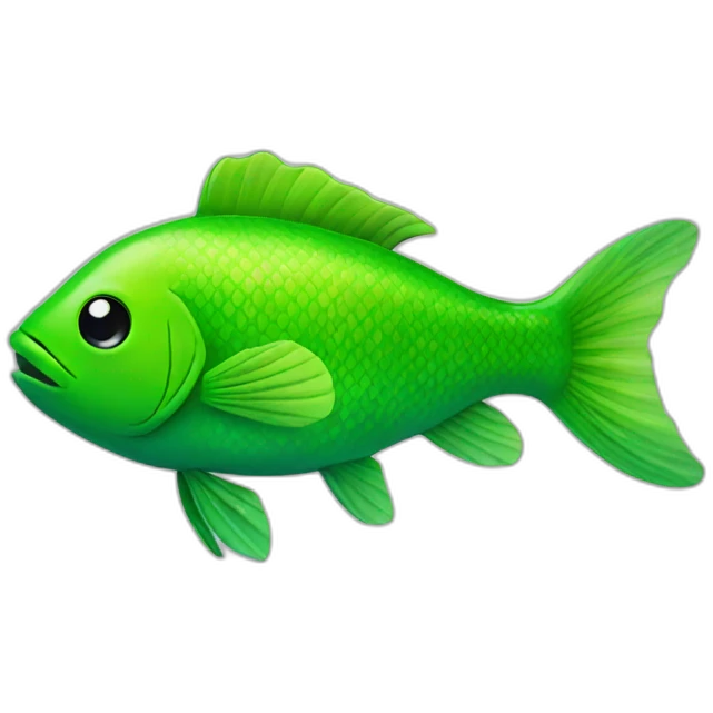 green fish emoji