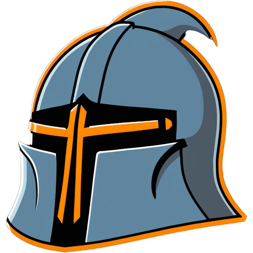 Historical medieval helmet with light rust patterns and aged appearance emoji
