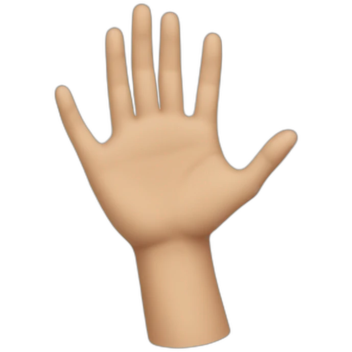 Hand emoji