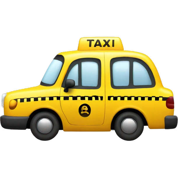 taxi emoji