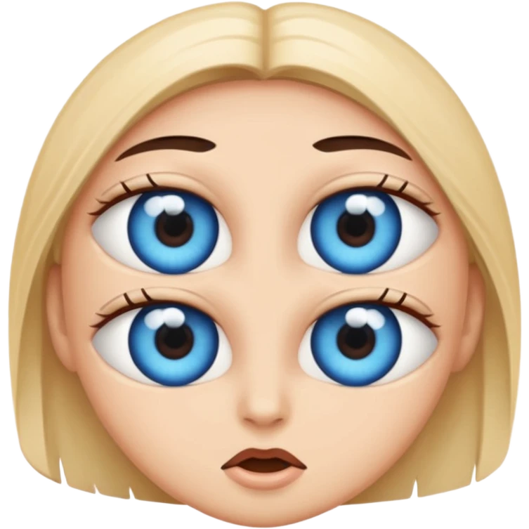 eyes without fase emoji