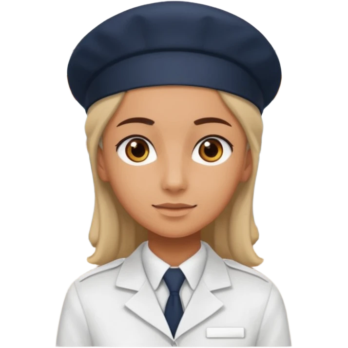 hazme una persona atendiendo en un comedor universitario detras de una vitrina emoji