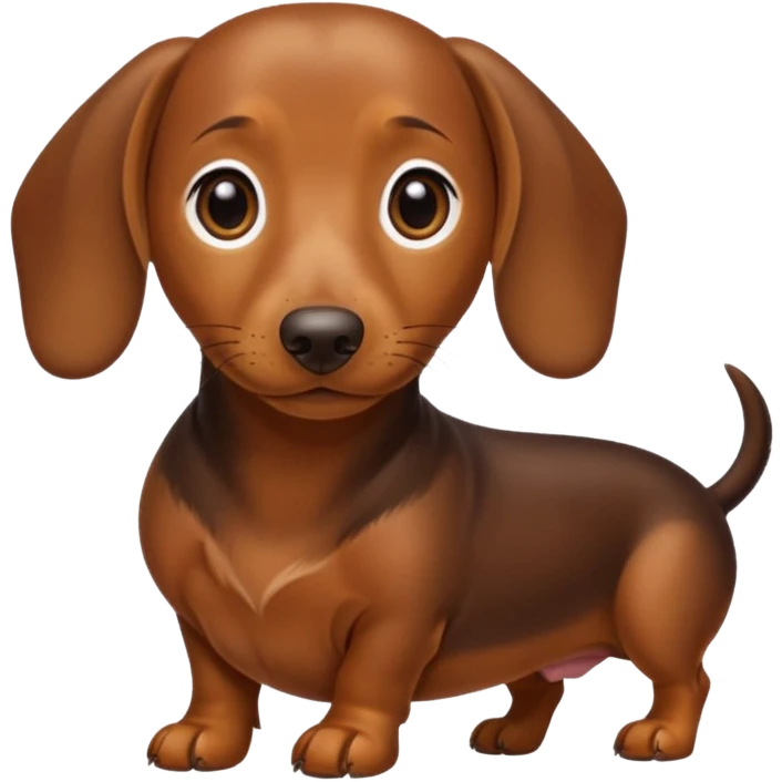 dachshund emoji
