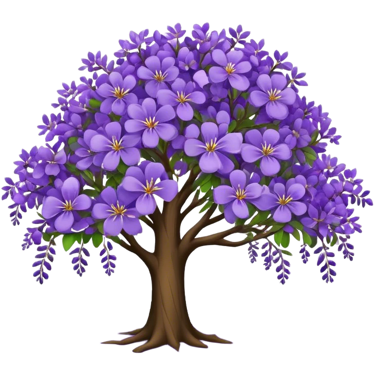 Jacaranda emoji