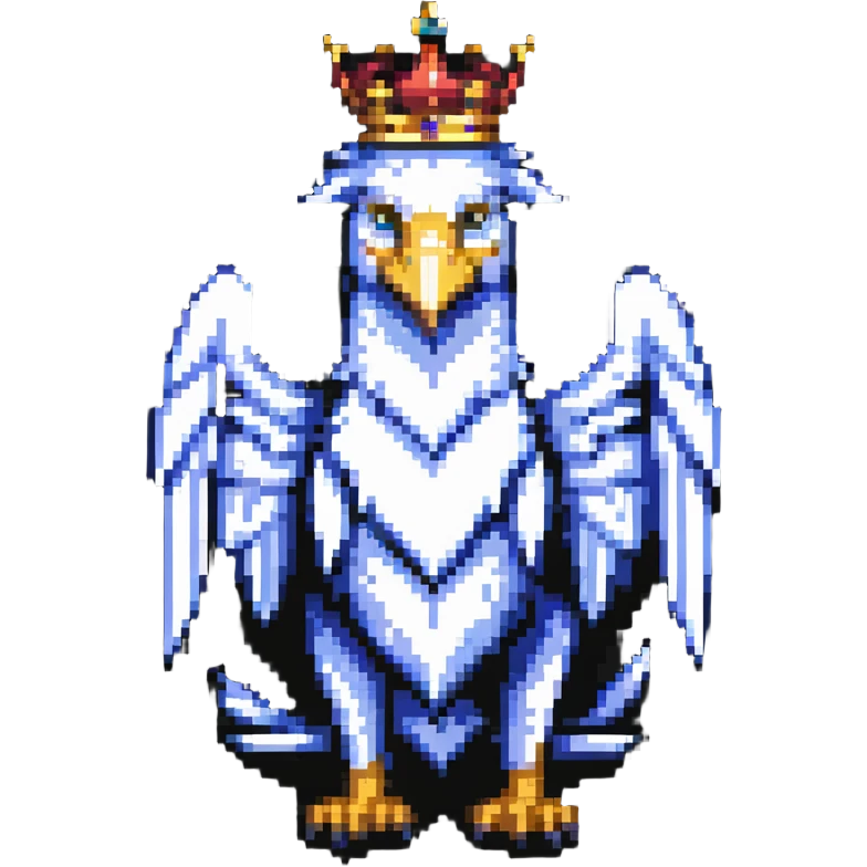crowned griffin emoji