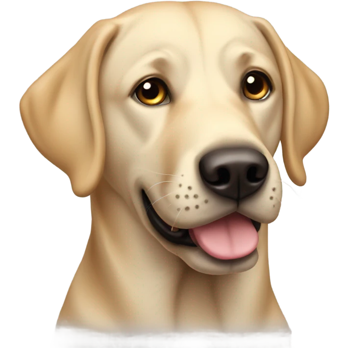 a dudley labrador dog emoji