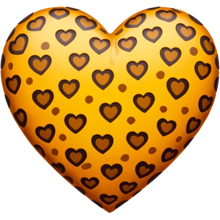 قلب پلنگی emoji