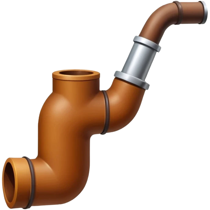 A pipe of slurry emoji