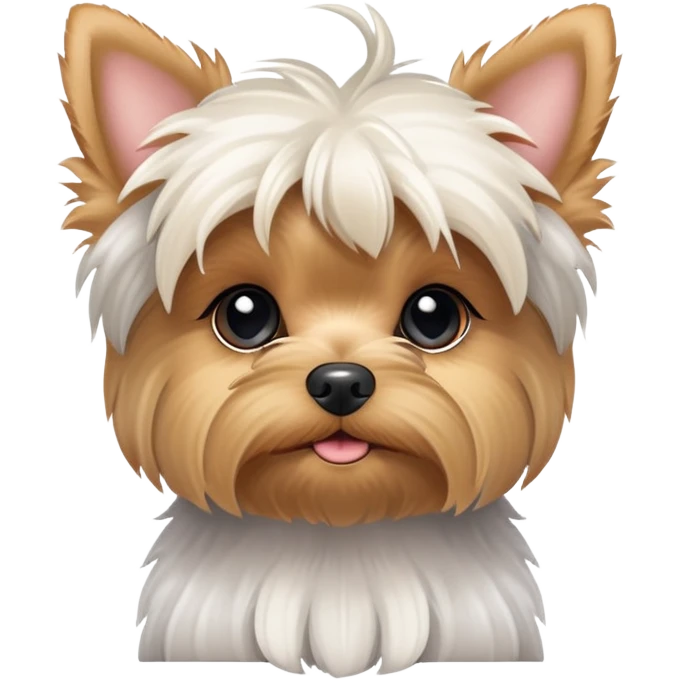 Small white yorkie emoji