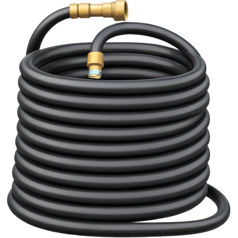 A Hose – coiled water hose emoji