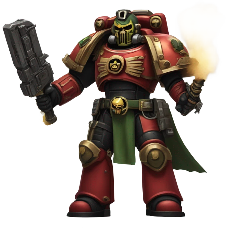 Warhammer 40K chaos space marine emoji