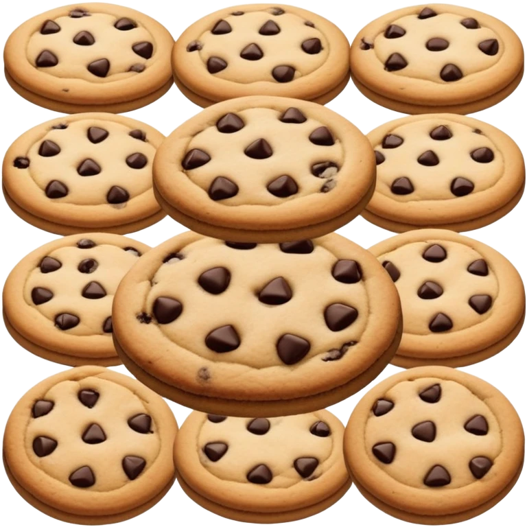 chocolate chip cookie emoji